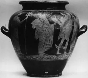 STAMNOS (ATHENIAN, RED-FIGURE)