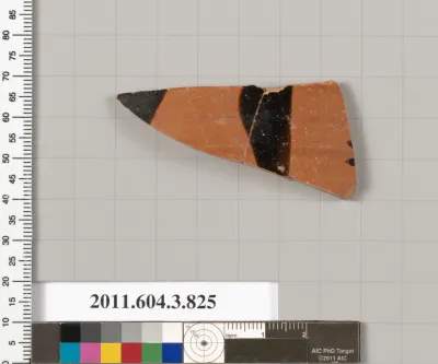 Terracotta fragment of a lekythos (oil flask)