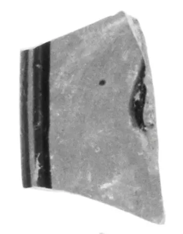 Attic Black-Figure Eye Cup Fragment