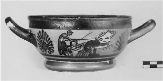 SKYPHOS (ATHENIAN, BLACK-FIGURE)
