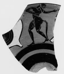 CUP, FRAGMENT (ATHENIAN, BLACK-FIGURE)
