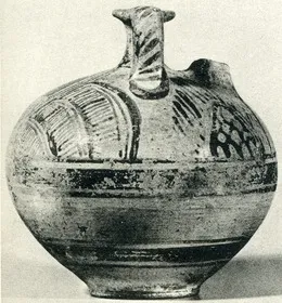 STIRRUP JAR (MYCENEAN)