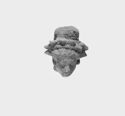 Head with Knot(?) and Wreath(?)