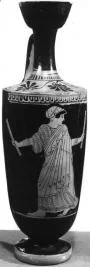 LEKYTHOS (ATHENIAN, RED-FIGURE)