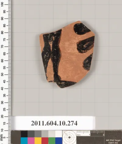 Terracotta fragment from a closed shape