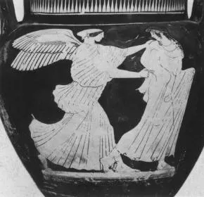 KRATER, COLUMN (ATHENIAN, RED-FIGURE)