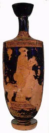 LEKYTHOS (ATHENIAN, RED-FIGURE)