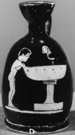 LEKYTHOS, SQUAT (ATHENIAN, RED-FIGURE)