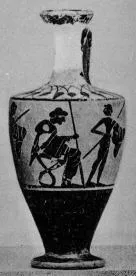 LEKYTHOS (ATHENIAN, BLACK-FIGURE)