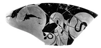 CUP, FRAGMENTS (ATHENIAN, RED-FIGURE)