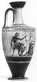 LEKYTHOS (ATHENIAN, BLACK-FIGURE)