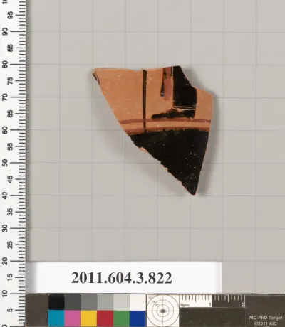 Terracotta fragment of a lekythos (oil flask)