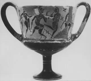 KANTHAROS (ATHENIAN, BLACK-FIGURE)