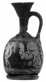 LEKYTHOS, SQUAT (ATHENIAN, RED-FIGURE)
