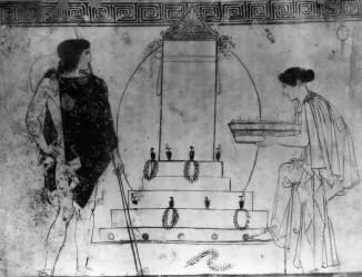 LEKYTHOS (ATHENIAN, RED-FIGURE)