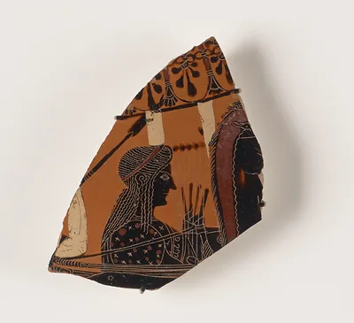 Attic Black-Figure Amphora Fragment
