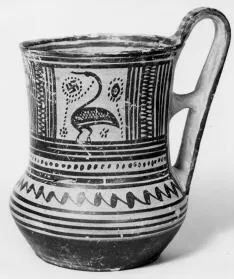 TANKARD (ATHENIAN GEOMETRIC)