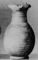OINOCHOE (ETRUSCAN, GREY WARE)