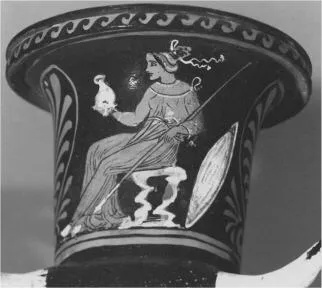 FIGURE VASE (SOUTH ITALIAN, APULIAN, RED-FIGURE)