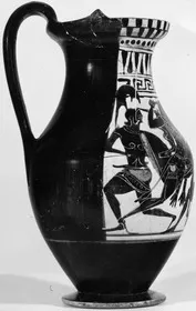 OLPE (ATHENIAN, BLACK-FIGURE)