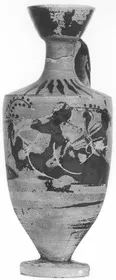 LEKYTHOS (ATHENIAN, BLACK-FIGURE)