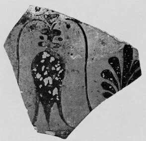 AMPHORA, NECK, FRAGMENT (ATHENIAN, BLACK-FIGURE)