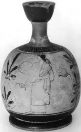 LEKYTHOS, SQUAT (ATHENIAN, RED-FIGURE)