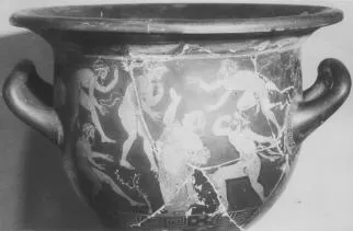 KRATER, BELL (ATHENIAN, RED-FIGURE)
