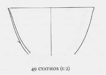 KYATHOS, FRAGMENT (ATHENIAN, BLACK-FIGURE)