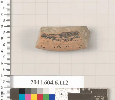 Terracotta fragment of an undetermined shape