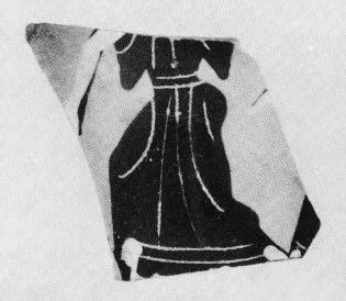 SKYPHOS, FRAGMENT (ATHENIAN, BLACK-FIGURE)