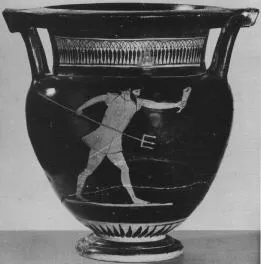 KRATER, COLUMN (ATHENIAN, RED-FIGURE)
