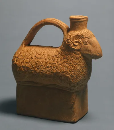 Vase in the Shape of a Ram