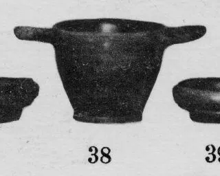 SKYPHOS (SOUTH ITALIAN, CAMPANIAN, BLACK GLAZE)
