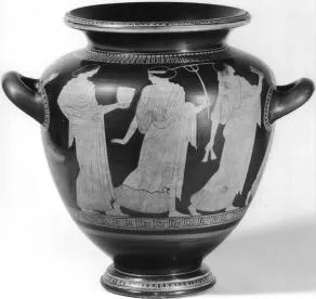 STAMNOS (ATHENIAN, RED-FIGURE)