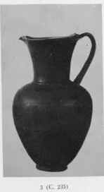 OINOCHOE (ETRUSCAN, BUCCHERO)