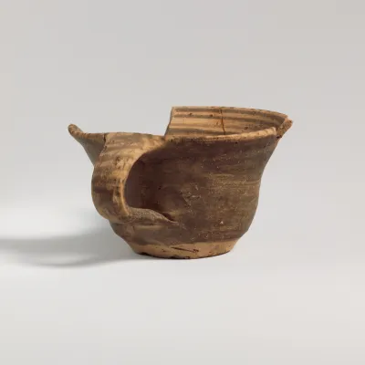 Terracotta cup