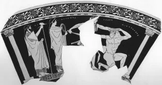 KRATER, CALYX (ATHENIAN, RED-FIGURE)