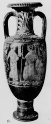AMPHORA, NECK (SOUTH ITALIAN, CAMPANIAN, RED-FIGURE)