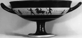 CUP, LITTLE MASTER BAND (ATHENIAN, BLACK-FIGURE)