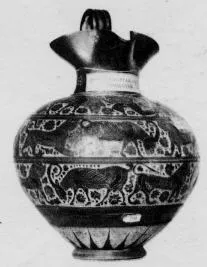 OINOCHOE (CORINTHIAN, BLACK-FIGURE)