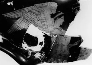 HYDRIA, FRAGMENT (ATHENIAN, RED-FIGURE)