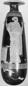ALABASTRON (ATHENIAN, RED-FIGURE)