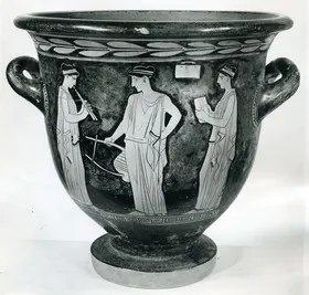 KRATER, BELL (ATHENIAN, RED-FIGURE)