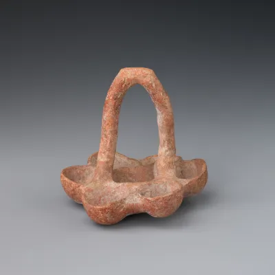 Terracotta composite vase