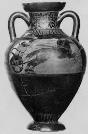PSEUDO-PANATHENAIC AMPHORA (ATHENIAN, BLACK-FIGURE)