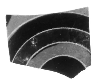 Attic Black-Figure Eye Cup Fragment