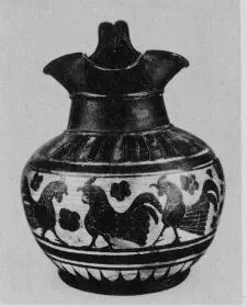 OINOCHOE (ITALO-CORINTHIAN, BLACK-FIGURE)