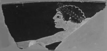 CUP, FRAGMENT (ATHENIAN, RED-FIGURE)