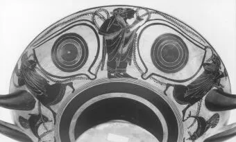 CUP A (ATHENIAN, BLACK-FIGURE)